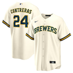 William Contreras Milwaukee Brewers Nike Home Replica Jersey - MLB