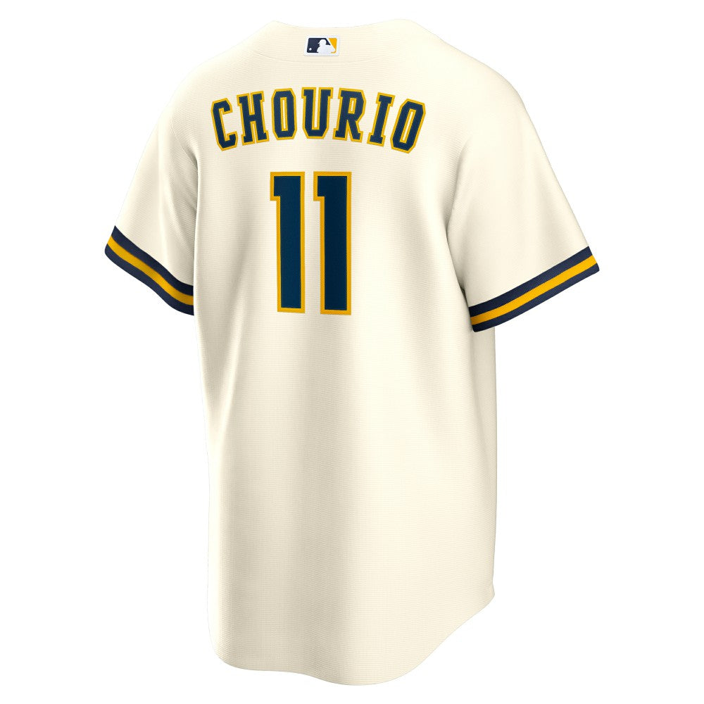 Jackson Chourio Milwaukee Brewers Nike Home Replica Jersey - MLB