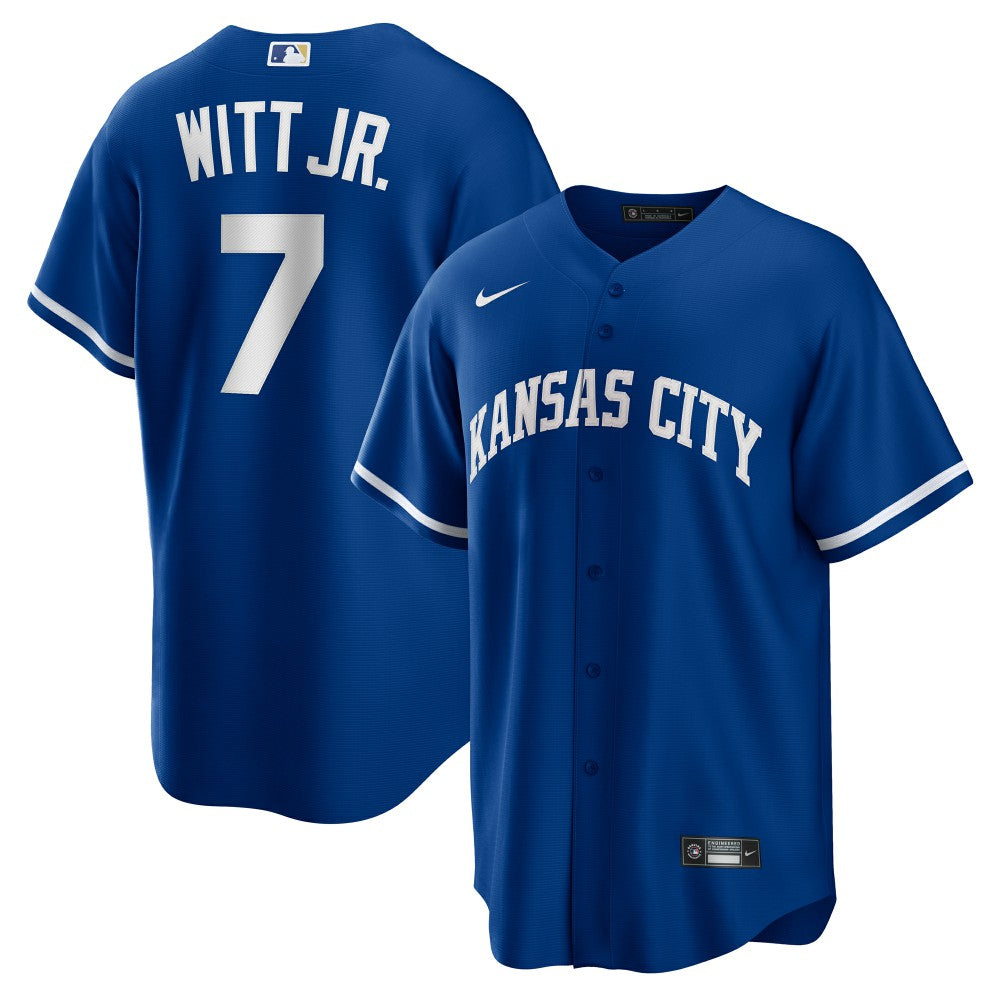 Bobby Witt Jr. Kansas City Royals Nike Alternate 2 Replica Jersey - MLB