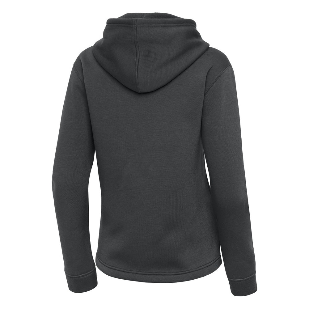 Detroit Lions Antigua Women's Contemporary Quarter-Zip Hoodie Pewter | NFL