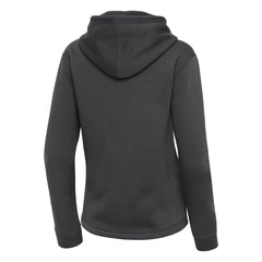 Detroit Lions Antigua Women's Contemporary Quarter-Zip Hoodie Pewter | NFL