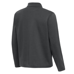 Detroit Lions Antigua Twist Quarter-Zip Pullover Jacket Pewter | NFL