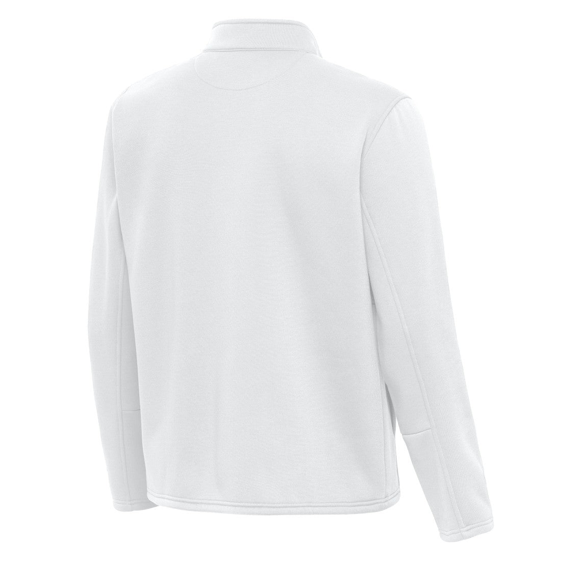 Tampa Bay Buccaneers Antigua Twist Quarter-Zip Pullover Jacket White | NFL