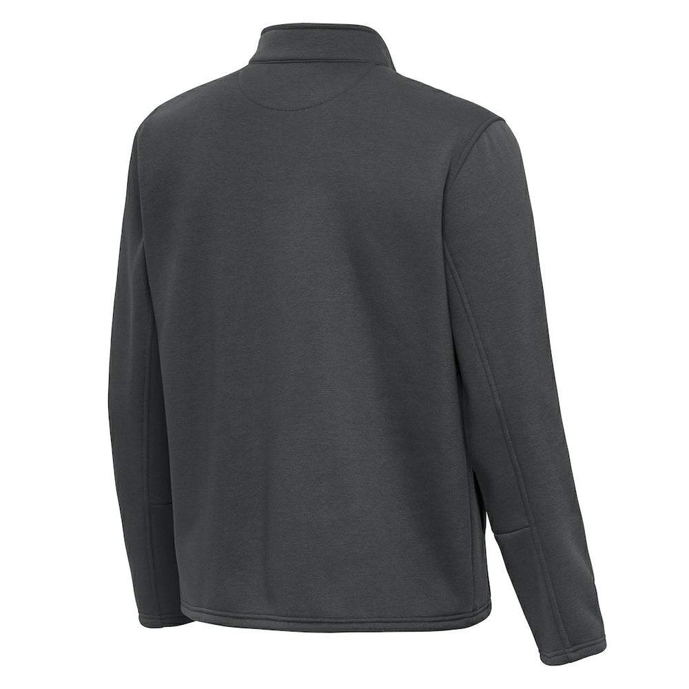 Arizona Cardinals Antigua Twist Quarter-Zip Pullover Jacket Pewter | NFL