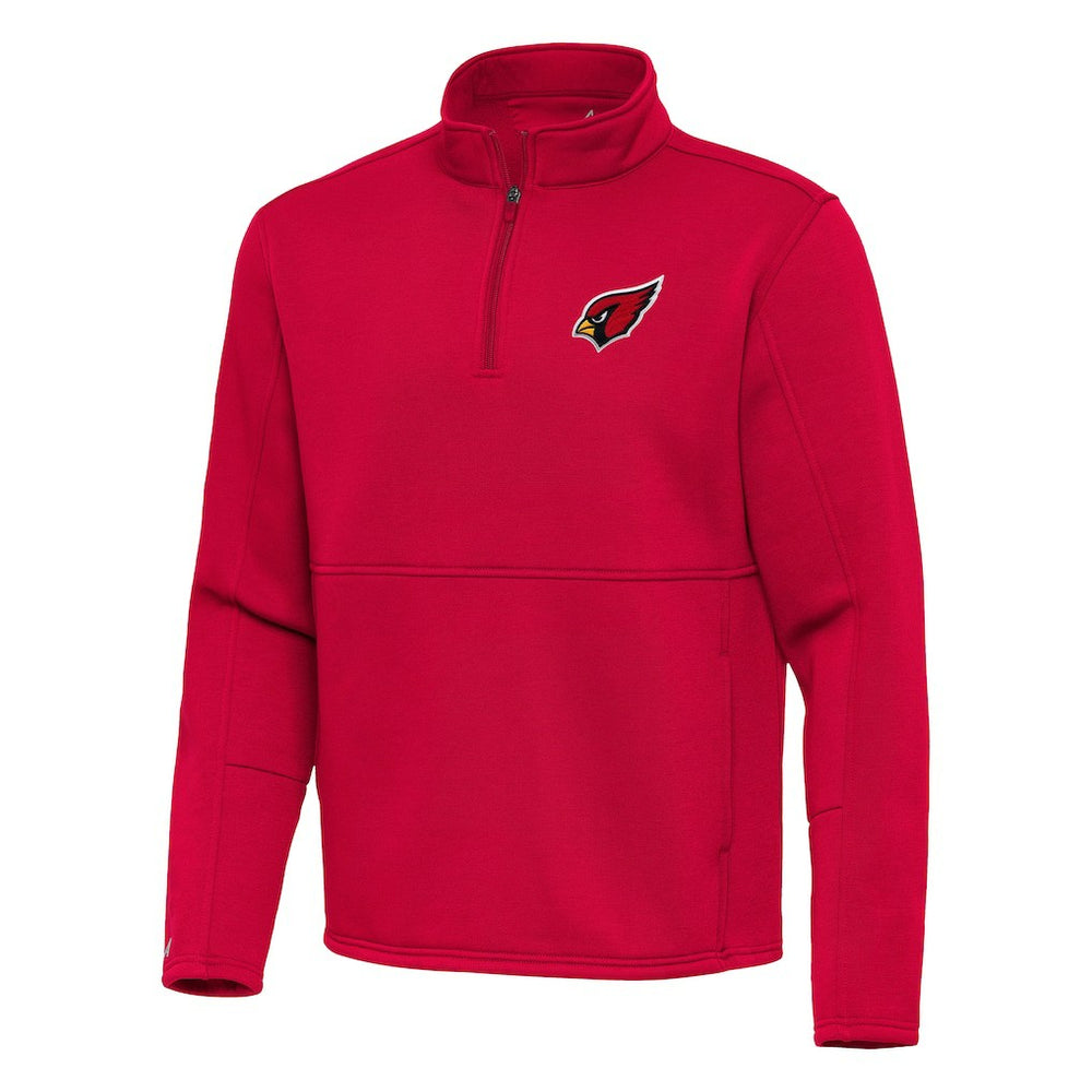 Arizona Cardinals Antigua Twist Quarter-Zip Pullover Jacket Red | NFL