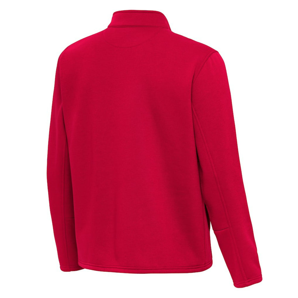 Arizona Cardinals Antigua Twist Quarter-Zip Pullover Jacket Red | NFL
