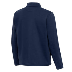 Columbus Blue Jackets Antigua Twist Quarter-Zip Pullover Jacket - Navy - NHL
