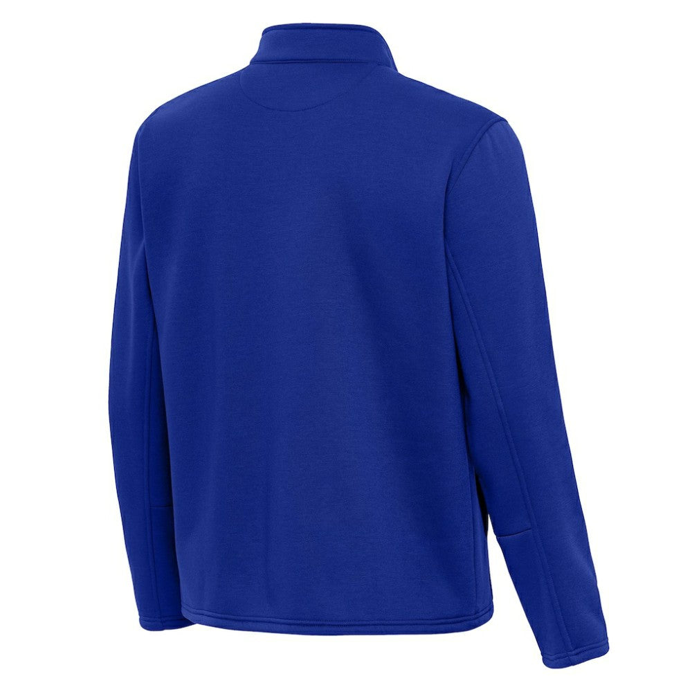 Buffalo Sabres Antigua Twist Quarter-Zip Pullover Jacket - Royal - NHL
