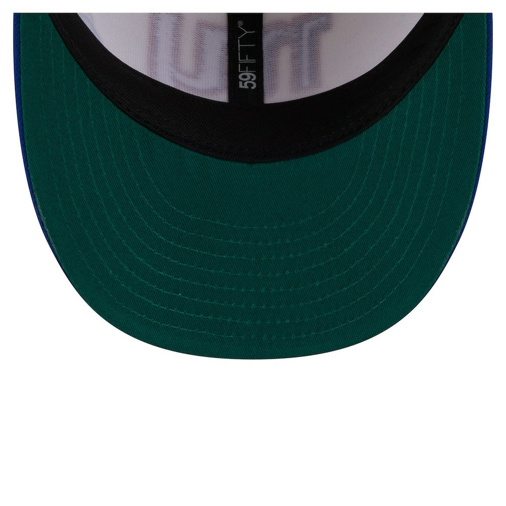 New York Giants New Era Tonal Floral 59FIFTY Fitted Hat Cream/Royal | NFL