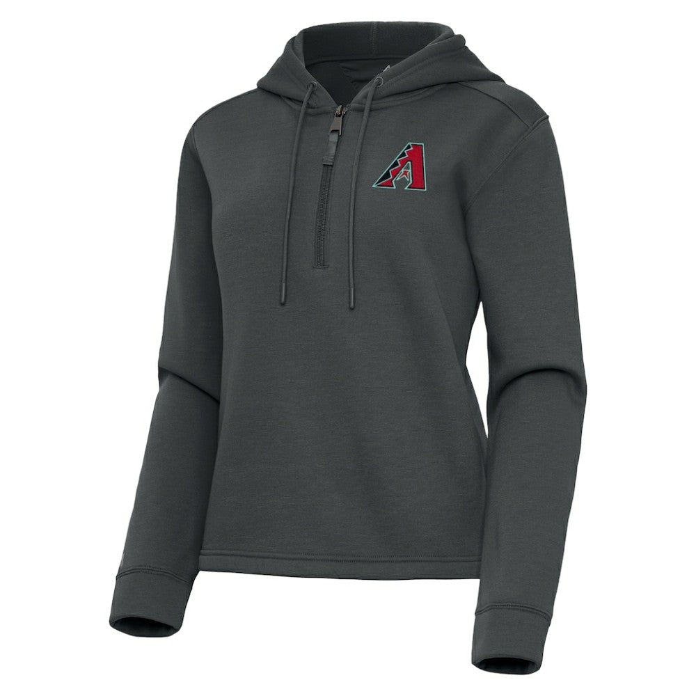 Arizona Diamondbacks Antigua Women's Contemporary Quarter-Zip Hoodie - MLB