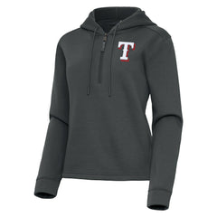 Texas Rangers Antigua Women's Contemporary Quarter-Zip Hoodie - MLB