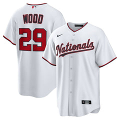 James Wood Washington Nationals Nike Home Replica Jersey - MLB