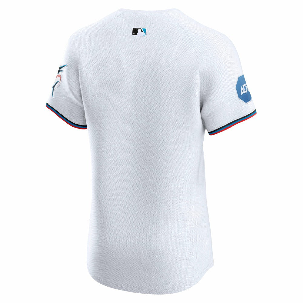 Miami Marlins Nike Home Elite Jersey - MLB