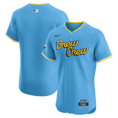 Milwaukee Brewers Nike City Connect  Elite Jersey - MLB