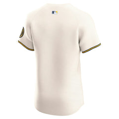 Milwaukee Brewers Nike Home Elite Jersey - MLB