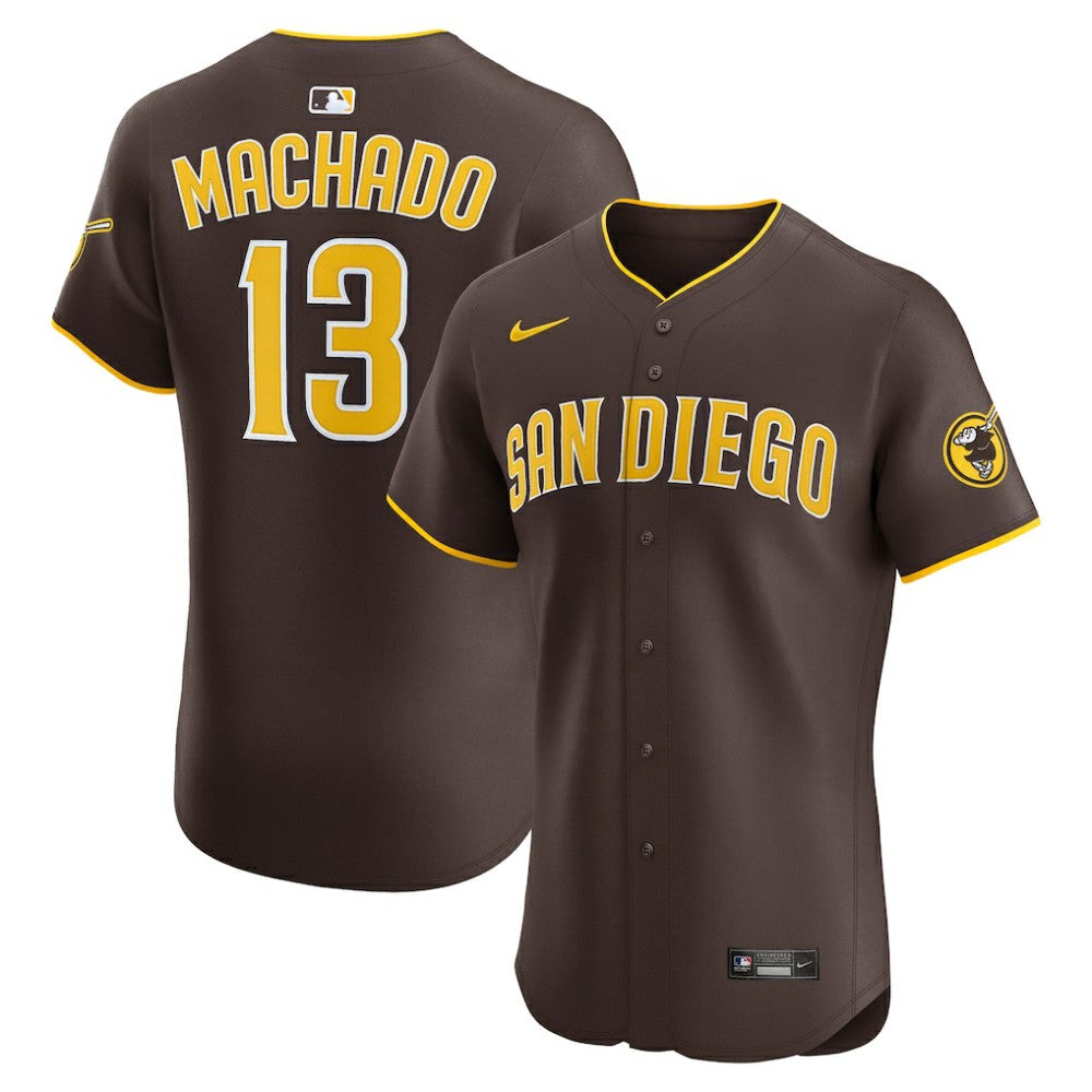 Manny Machado San Diego Padres Nike Road Elite Jersey - MLB