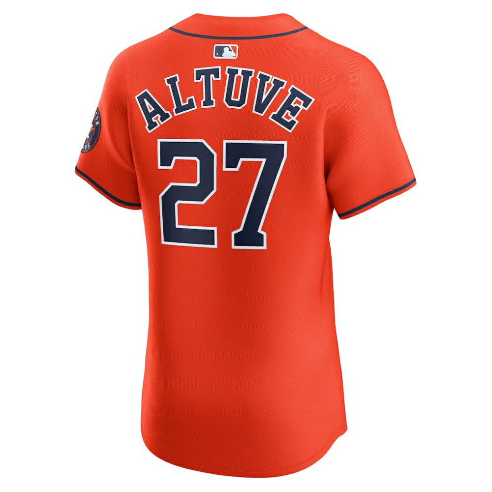 Jose Altuve Houston Astros Nike Alternate Elite Player Jersey - MLB