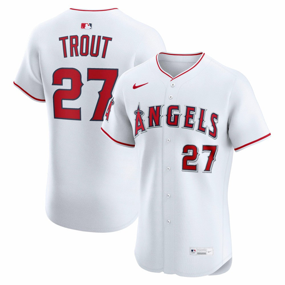 Mike Trout Los Angeles Angels Nike Home ElitePlayer  Jersey - MLB