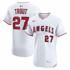 Mike Trout Los Angeles Angels Nike Home ElitePlayer  Jersey - MLB