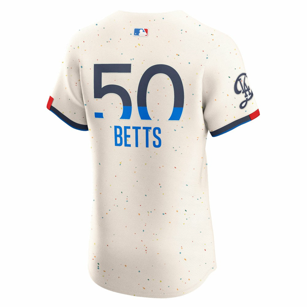Mookie Betts Los Angeles Dodgers Nike City Connect Elite Jersey - MLB