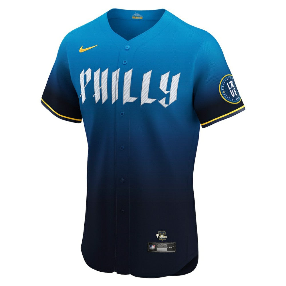 Trea Turner Philadelphia Phillies Nike City Connect Elite Jersey - MLB