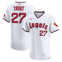Mike Trout Los Angeles Angels Nike Alternate 2 Elite Jersey - MLB