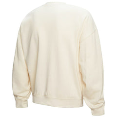New York Knicks Women's Brush Bucket Pullover Sweatshirt Cream - NBA