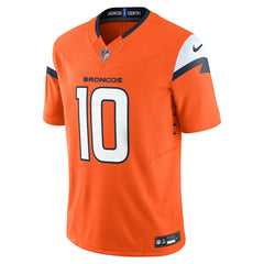 Bo Nix Denver Broncos Vapor F.U.S.E. Limited Jersey Orange | Nike for Sale