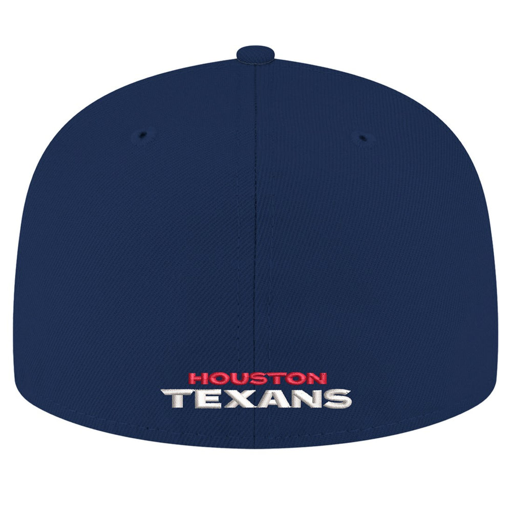 Houston Texans New Era Flawless 59FIFTY Fitted Hat Navy | NFL