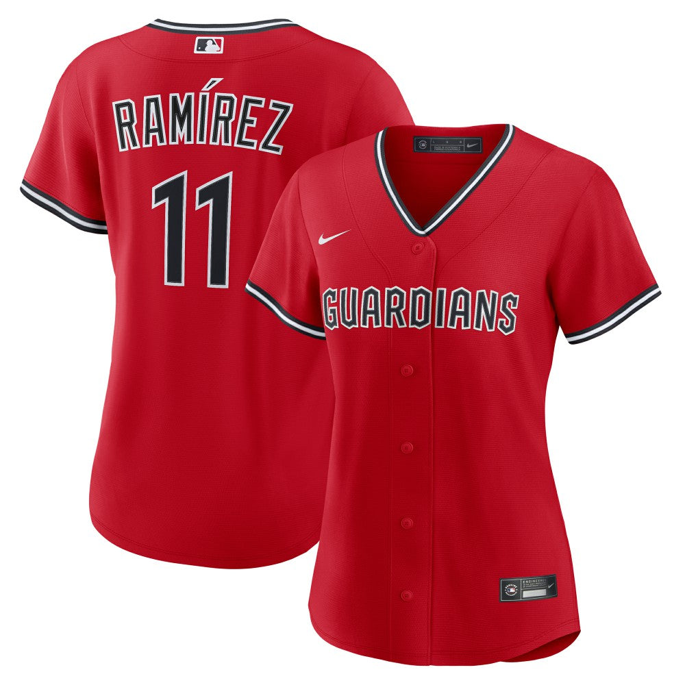 José Ramírez Cleveland Guardians Nike Women's Alternate 2 Replica Jersey - MLB