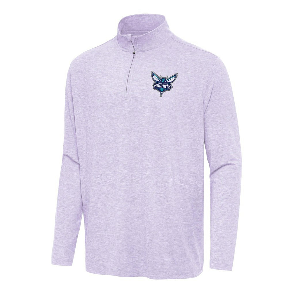 Charlotte Hornets Antigua Hunk Quarter-Zip Top Lavender - NBA
