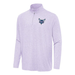 Charlotte Hornets Antigua Hunk Quarter-Zip Top Lavender - NBA