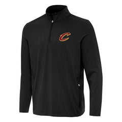 Cleveland Cavaliers Antigua Perilous Quarter-Zip Sweatshirt Black - NBA