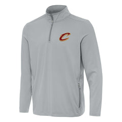 Cleveland Cavaliers Antigua Perilous Quarter-Zip Sweatshirt Gray - NBA