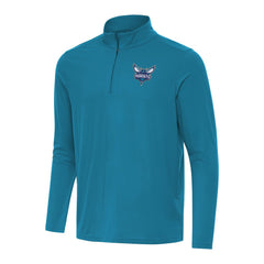 Charlotte Hornets Antigua Intent Quarter-Zip Top Teal - NBA