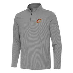 Cleveland Cavaliers Antigua Twine Quarter-Zip Top Black - NBA