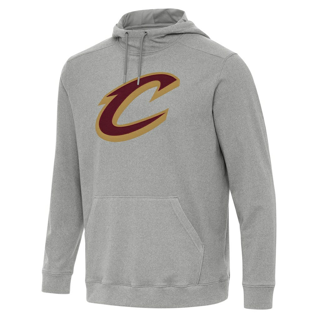 Cleveland Cavaliers Antigua Cloud Pullover Hoodie Heather Gray - NBA