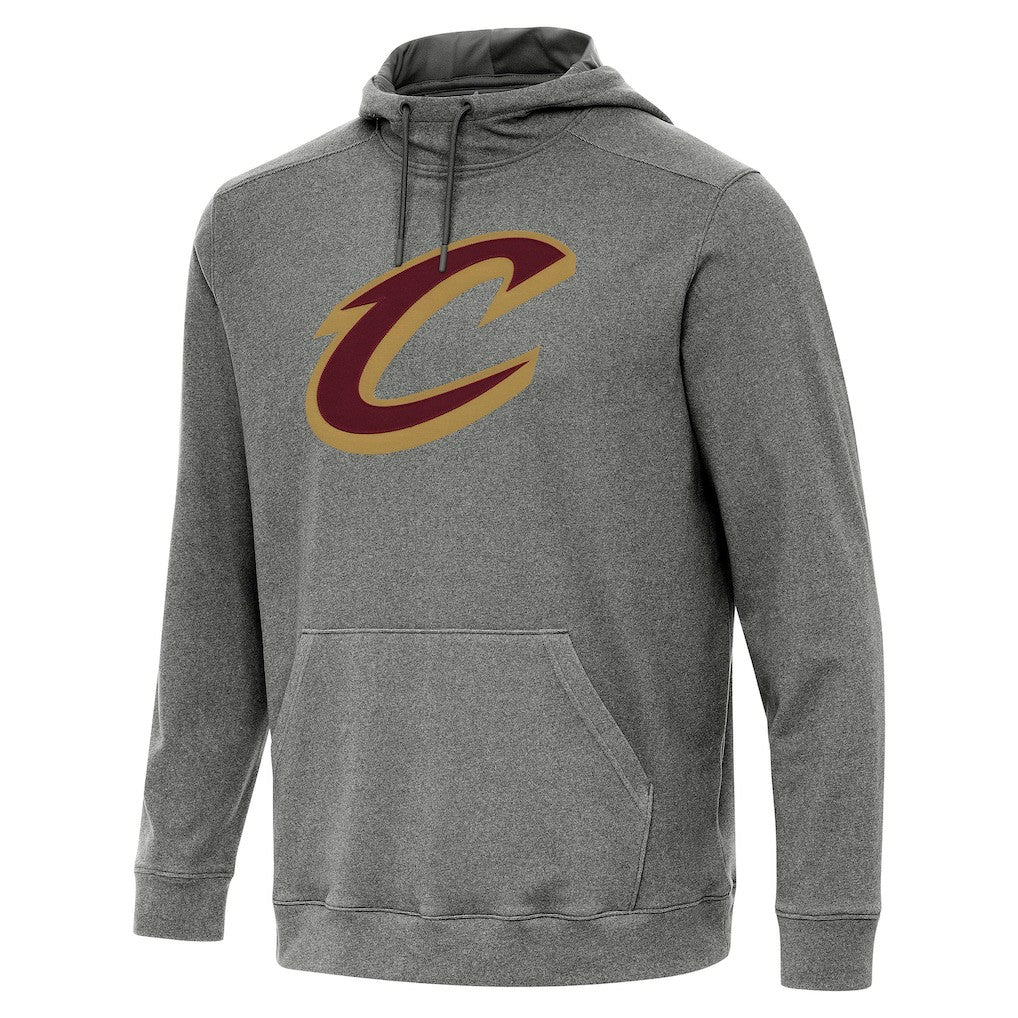 Cleveland Cavaliers Antigua Cloud Pullover Hoodie Heather Black - NBA