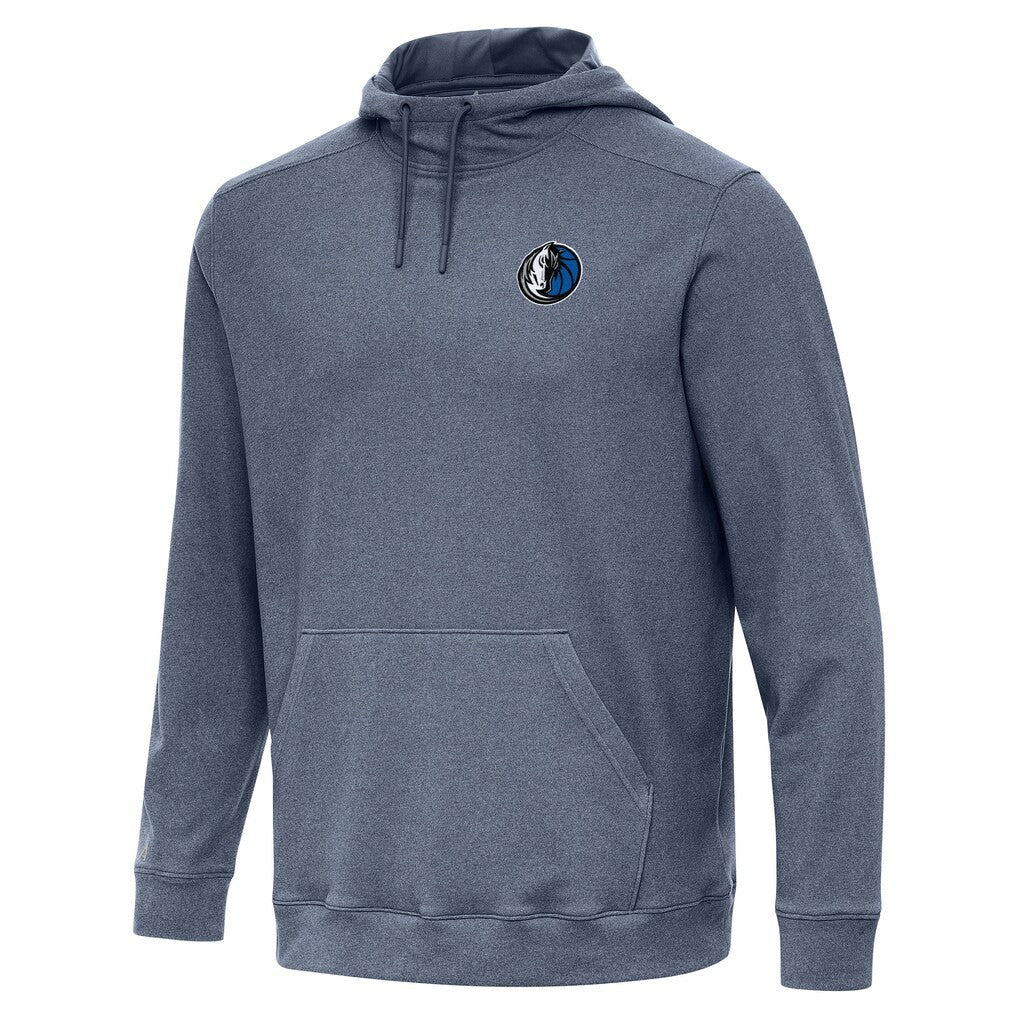 Dallas Mavericks Antigua Cloud Pullover Hoodie Heather Navy - NBA