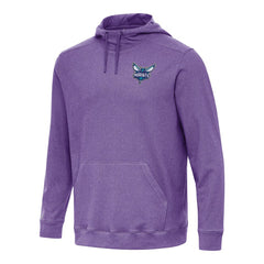 Charlotte Hornets Antigua Cloud Pullover Hoodie Heather Purple - NBA