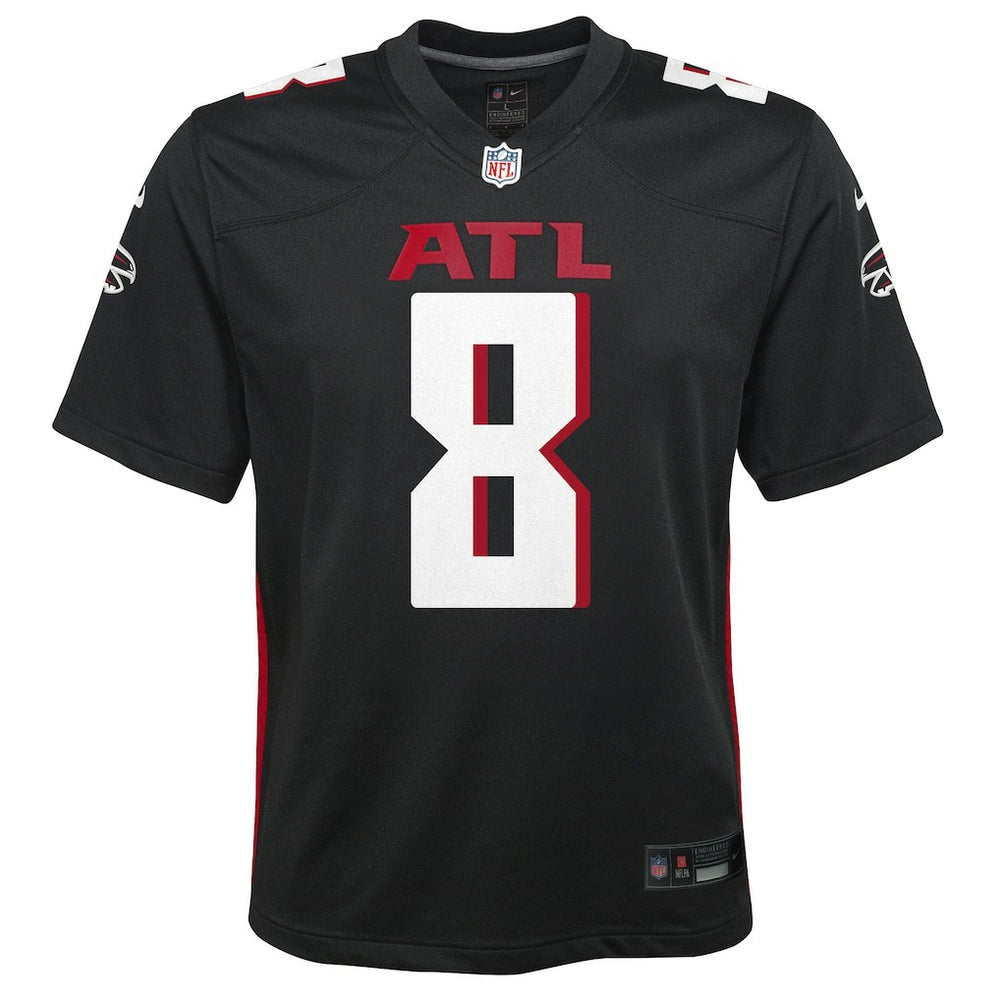 Kyle Pitts Sr. Atlanta Falcons Youth Game Jersey Black | Nike for Sale