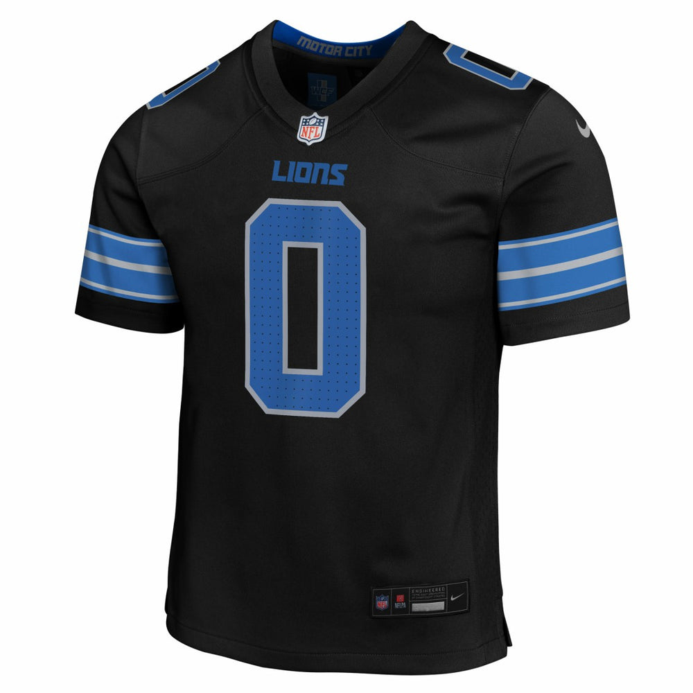 Jahmyr Gibbs Detroit Lions Youth Game Jersey Black | Nike for Sale
