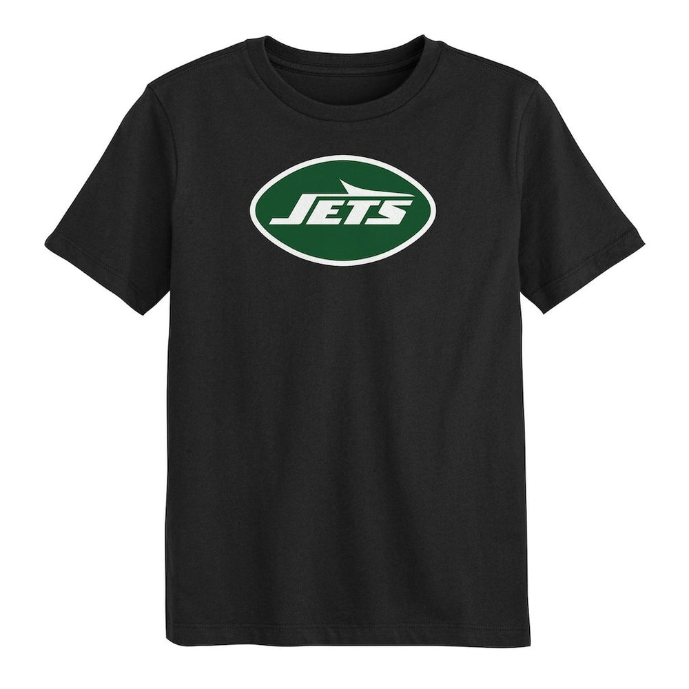 New York Jets Youth Primary Logo T-Shirt Black | NFL