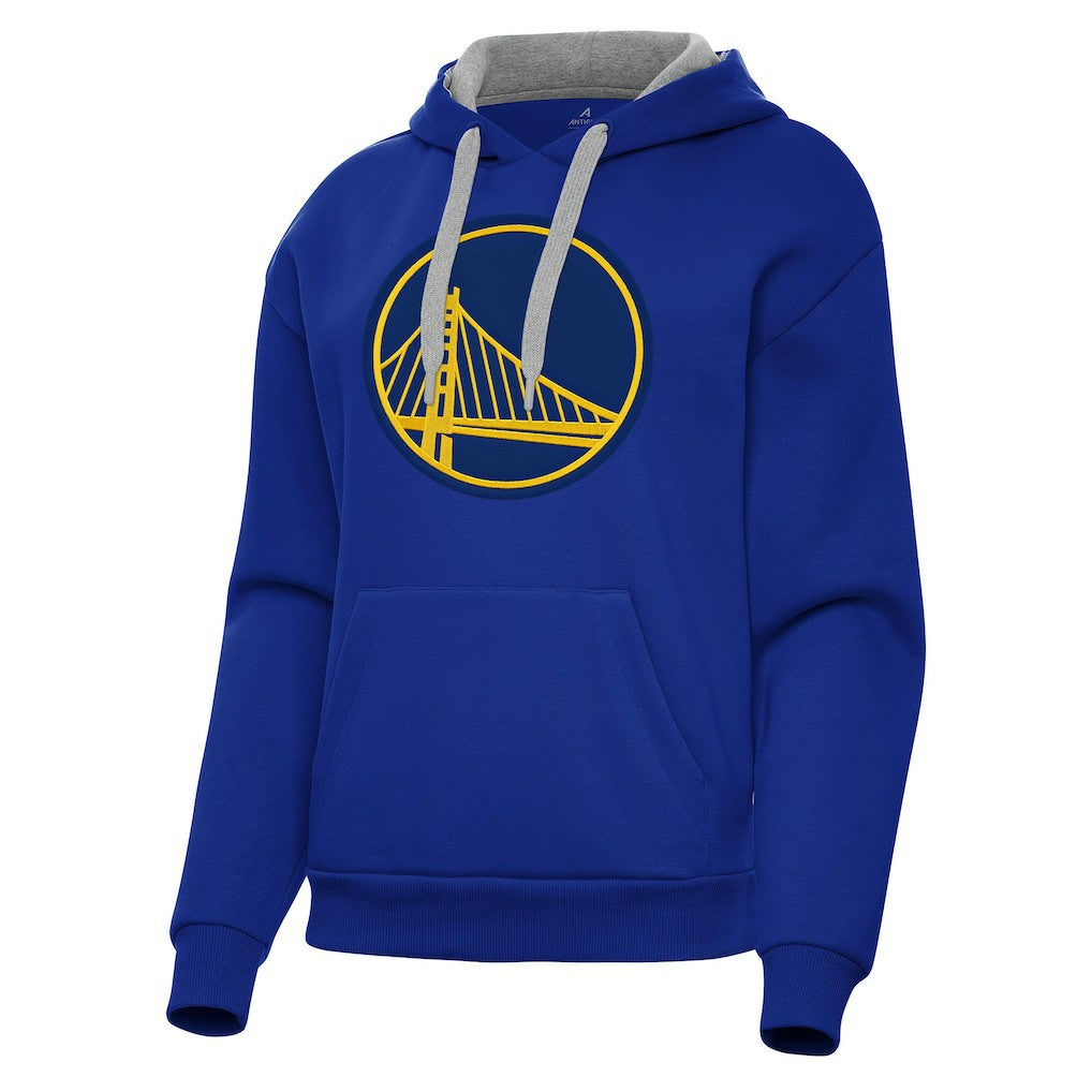 Golden State Warriors Antigua Women's Victory Pullover Hoodie Royal - NBA