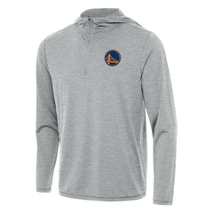 Golden State Warriors Antigua Tidy Quarter-Zip Hoodie Heather Gray - NBA