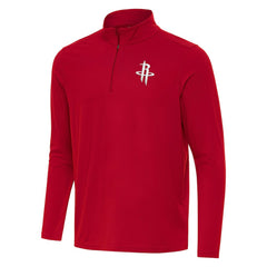 Houston Rockets Antigua Intent Quarter-Zip Top Red - NBA