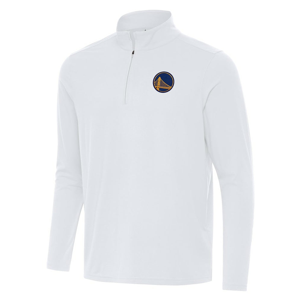 Golden State Warriors Antigua Intent Quarter-Zip Top White - NBA