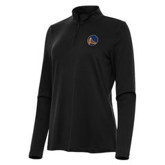 Golden State Warriors Antigua Women's Reprocess Quarter-Zip Top Black - NBA