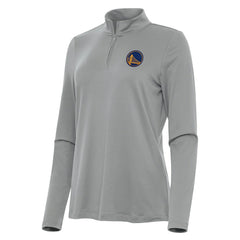 Golden State Warriors Antigua Women's Reprocess Quarter-Zip Top Gray - NBA