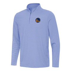Golden State Warriors Antigua Twine Quarter-Zip Top Royal - NBA
